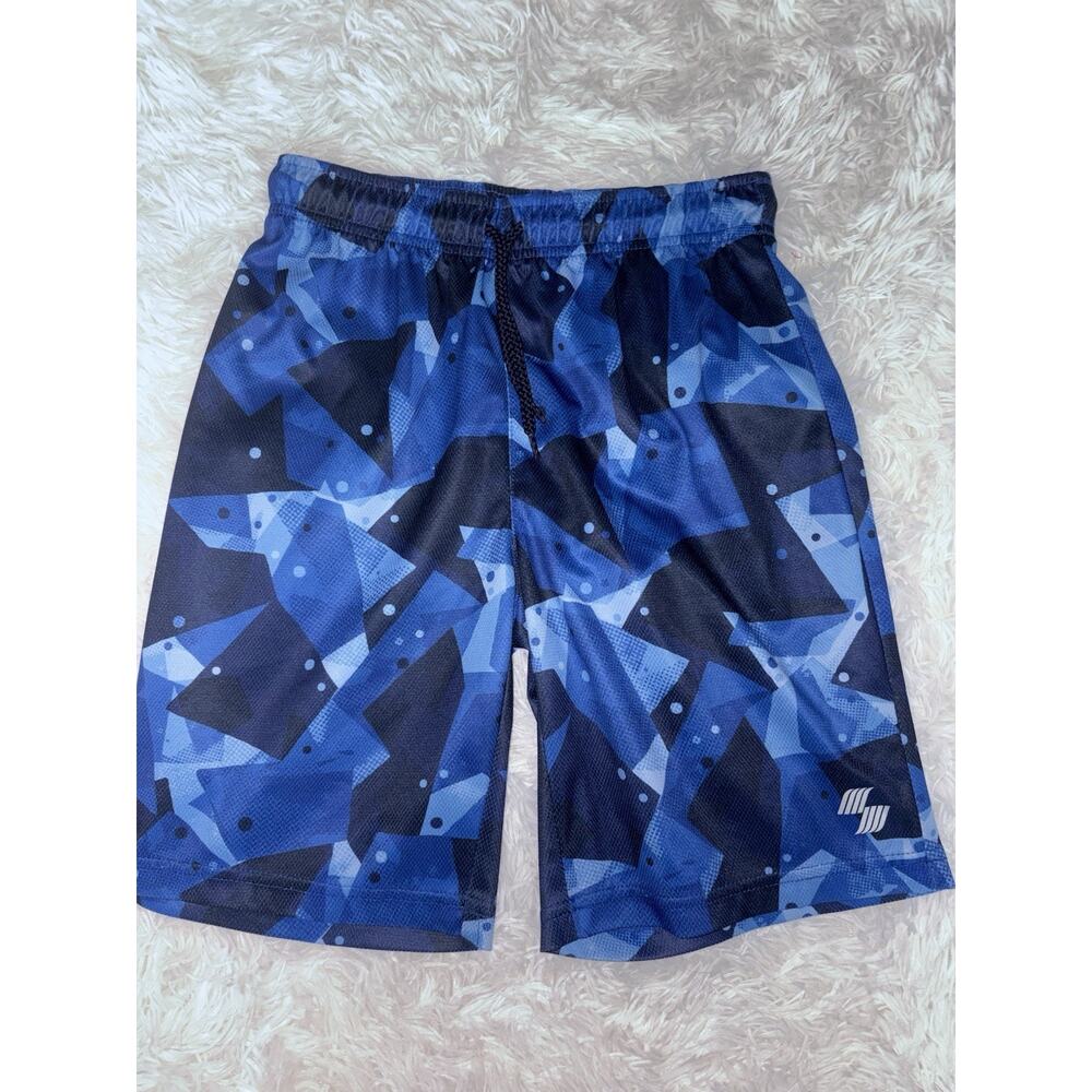 Children’s Place Sport Boys 7/8 Blue Design Sport Shorts. Great Shape. Comf